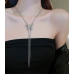 New Silver Pearl Butterfly Necklace Ladies Exquisite Clavicle Chain Necklace Jewelry for Ladies Gift - 794677172020