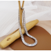 New Shiny Necklace Ladies Exquisite Double Layer Clavicle Chain Necklace Jewelry for Ladies Gift - 794677171985