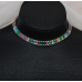 New Shiny Multicolor Necklace Ladies Exquisite Double Layer Clavicle Chain Necklace Jewelry for Ladies Gift - 794677171986
