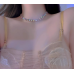 New Shiny Multicolor Necklace Ladies Exquisite Clavicle Chain Necklace Jewelry for Ladies Gift - 794677171989