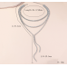 New Shiny Silver  Necklace Ladies Exquisite Clavicle Chain Necklace Jewelry for Ladies Gift - 794677171990