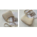 White Retro Solid Color PU Leather Shoulder Underarm Bag Women's Fashion Handbags Casual Hobos Purses and Handbag Ladies Hand Bags - 794677172057