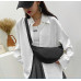 Black Summer Pleated Handlebags For Women Cloud Bags Leisure Armpit Bag Shopping Shoulder Bags Dumpling Handbag Female - 794677172069