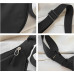 Black Summer Pleated Handlebags For Women Cloud Bags Leisure Armpit Bag Shopping Shoulder Bags Dumpling Handbag Female - 794677172069