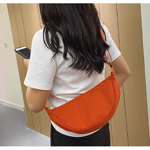 Red Summer Pleated Handlebags For Women Cloud Bags Leisure Armpit Bag Shopping Shoulder Bags Dumpling Handbag Female - 794677172070