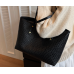 New Black Fashion Casual Lingge Embroidered Scarf One Shoulder Small Square Bag Shoulder Strap Letter Printing Cross Body Women's Bag - 794677172071