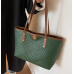 New Green Fashion Casual Lingge Embroidered Scarf One Shoulder Small Square Bag Shoulder Strap Letter Printing Cross Body Women's Bag - 794677172073