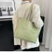 New Green Fashion Casual Lingge Shoulder Small Square Bag Shoulder Strap Letter Printing Cross Body Women's Bag - 794677172076