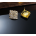 Sparkling Gold Women's Cubic Zirconia Square Stud Earrings Gorgeous Female Wedding Party Fashion Ear Piercing Accessories New Jewelry - 794677172040