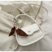 Newposs White Handbag Women's Buckle Decor Flap Purse Fashion PU Leather Crossbody high quality bag Bag - 794677172078