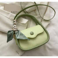 Newposs Green Handbag Women's Buckle Decor Flap Purse Fashion PU Leather Crossbody high quality bag Bag