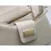White Bags For Women Luxury Designer Brand Handbags And Purses 2024 New In PU Nubuck Sheet Metal Decoration Crossbody Bag Small - 794677172082