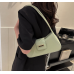 Green Bags For Women Luxury Designer Brand Handbags And Purses 2024 New In PU Nubuck Sheet Metal Decoration Crossbody Bag Small - 794677172084