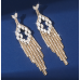 Sparkling gold Women's Cubic Zirconia Stud Earrings Gorgeous Female Wedding Party Fashion Ear Piercing Accessories New Jewelry - 794677172051