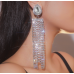 Sparkling Silver Women's Cubic Zirconia Heart Stud Earrings Gorgeous Female Wedding Party Fashion Ear Piercing Accessories New Jewelry - 794677172027
