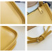 Yellow PU Leather Fashion Design Crossbody Bags For Women Summer Travel Shoulder Bags Large Capacity Handbags and Purse Armpit Hobo Bag - 794677172065