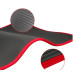 10MM Extra Thick 183cmX61cm Yoga Mats NRB Non-slip Exercise Mat Fitness Tasteless Pilates Workout Gym Mats with Bandage