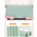Foldable Yoga Mat Eco Friendly TPE Folding Travel Fitness Exercise Mat Double Sided Non-slip for Yoga Pilates &amp; Floor Workouts