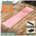 140/180/200CM Yoga Sliding Mat Sport Fitness Glide Pilates Skating Training Board Mat for Ice Hockey Roller Skating Leg Exercise