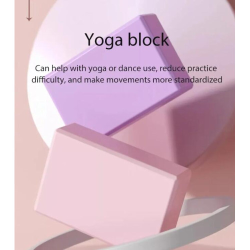 Yoga Blocks,Supportive, Lightweight &amp; Odor Resistant, Yoga Essentials for Yogini,EVA Foam Brick for Beginners, Yogis, Pilates