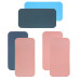 2Pcs Yoga Knee Pad Cushion Soft TPE Pad Support Protective Pad For Elbow Leg Arm Balance Exercise Fitness Workout Yoga Mat