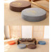 40X6cm Yoga Meditate Cushion Linen Meditate Backrest Pillow Japanese Tatami Mat Removable and Washable Round Yoga Mat 40X10cm