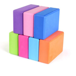 EVA Foam Yoga Block Props Brick Gym Pilates Yoga Column Back Exercise BodyBuilding Fitness Sport Workout Equipment for Home