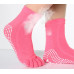 Women Colorful Yoga Socks Non-Slip Ladies Dance Socks Cotton Healthy Sports Five-toed Socks