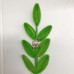 40 PCS * Handmade Pipe Cleaner 7 Leaves Artificial Simulation Indoor Home Desktop Party Wedding Decor