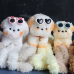 59 PCS Pipe Cleaner Craft Kit DIY Sunglasses Animal Puppy Dog Kit Creative Gifts, Christmas Stocking Stuffers &amp; Classroom Prizes, Gifts for aged 8+