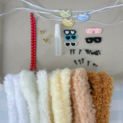 35 PCS Pipe Cleaner Craft Kit DIY Animal Puppy Kit Creative Gifts, Christmas Stocking Stuffers &amp; Classroom Prizes, Gifts for age 8+ Beginner