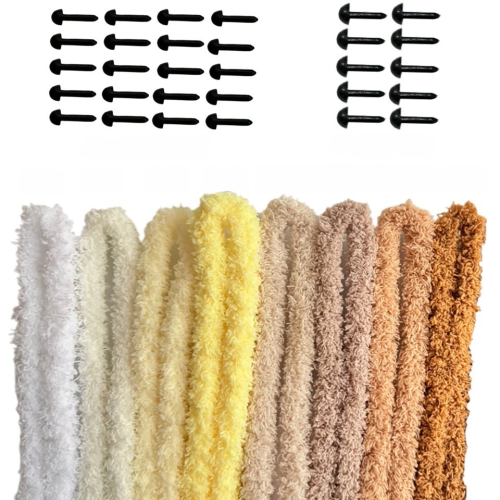 38 PCS Pipe Cleaner Craft Kit DIY Animal Puppy Kit Creative Gifts, Christmas Stocking Stuffers &amp; Classroom Prizes, Gifts for age 8+ Beginner