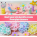 Brown Pipe Cleaners.500pcs in 5 Colors, Chenille Stems for Art and Craft Projects, Flower DIY Decorations