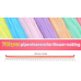 Pipe Cleaners,700pcs in 7 Colors, Chenille Stems for Art and Craft Projects, Flower DIY Decorations