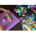 [300 Pcs] 250 1 Inch Pom Poms &amp; 50 Googly Eyes - Craft Pom Pom Balls - Pompoms for Crafts - Pom Pom for Crafts in Bright &amp; Bold Assorted Colors - Large Pom Poms Arts and Crafts