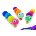 [300 Pcs] 250 1 Inch Pom Poms &amp; 50 Googly Eyes - Craft Pom Pom Balls - Pompoms for Crafts - Pom Pom for Crafts in Bright &amp; Bold Assorted Colors - Large Pom Poms Arts and Crafts