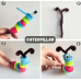 Pipe Cleaners Craft Bulk,Kids Toys &amp; Games Gifts,300pcs Arts Crafts,Chenille Stems Art Supplies for Projects Creative DIY Room Decor,Christmas Decorations,Juegos para Niños Fidget Toys for Ages 5-7